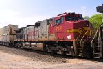 BNSF 712 Pusher "Santa Fe"on Nose